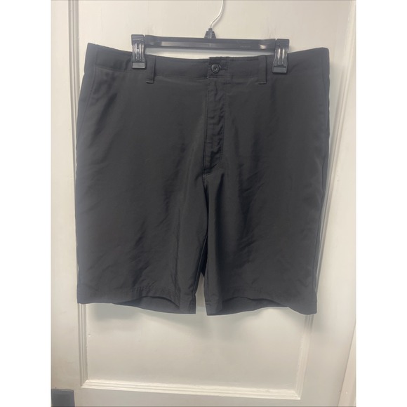 PGA Tour Other - PGA Tour Men's Black Performance Golf Shorts Size 36 Flat Front Athletic Shorts